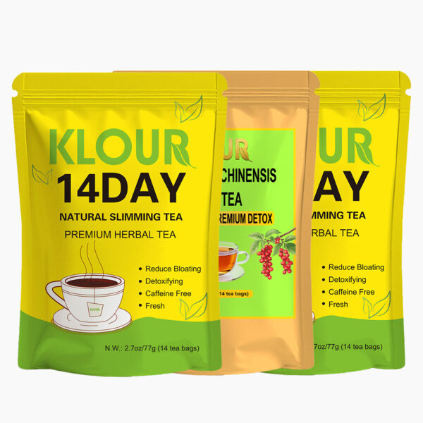01.Total 3 Bags: Detox Slimming Tea Set Schisandra Chinensis & Rose Petal