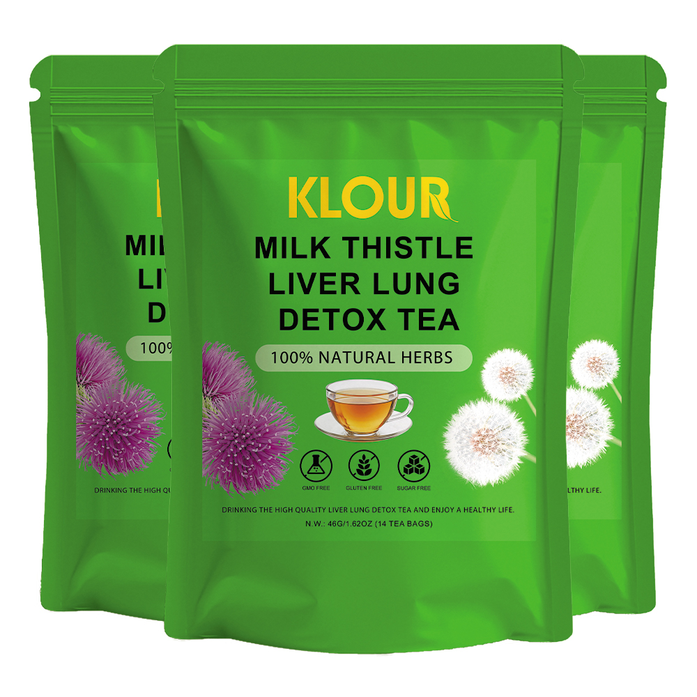 05.Total 3 Bags:MILK THISTLE LIVER LUNG DETOX TEA