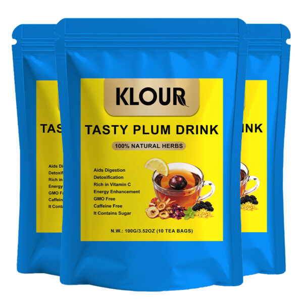 9.Total 3 Bags:TASTY PLUM DRINK