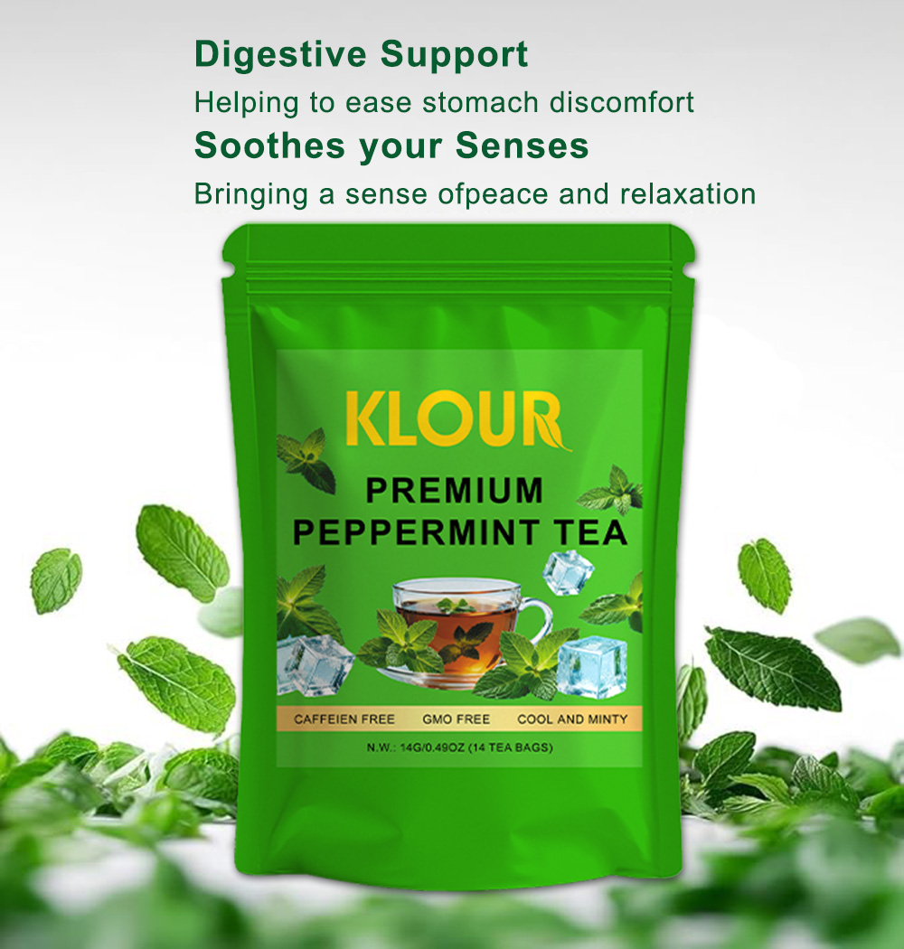 12.Total 3 Bags:Premium Pure Peppermint Tea