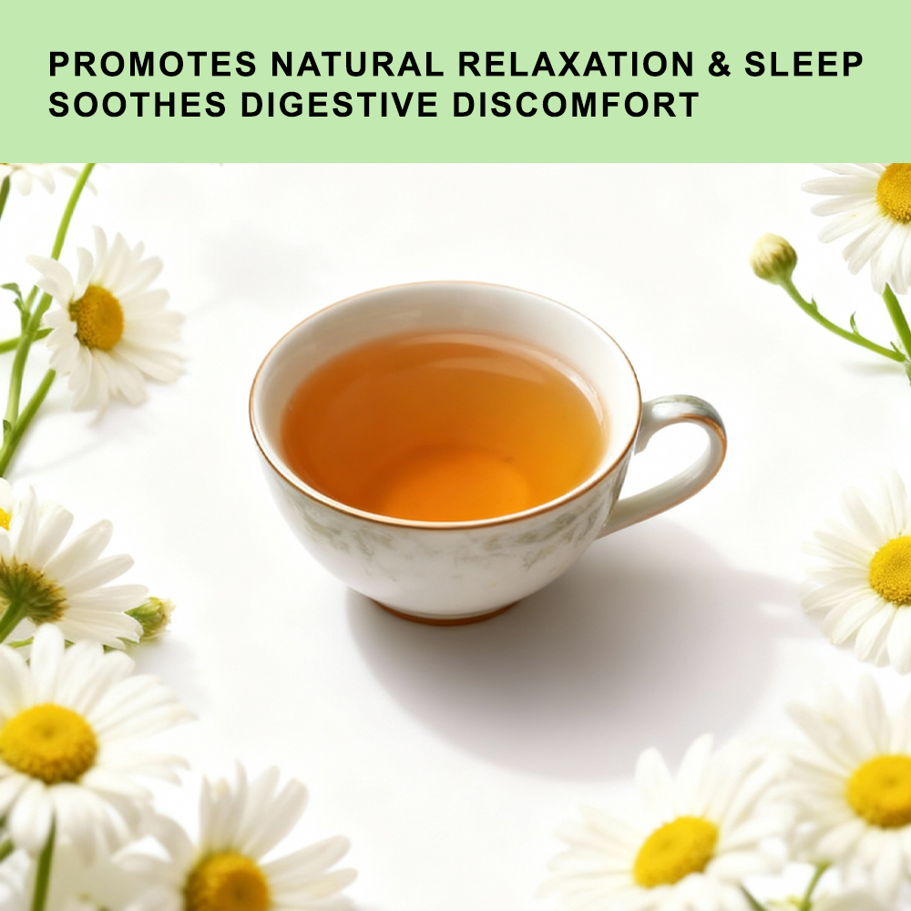 13.Total 3 Bags:Premium Chamomile Tea
