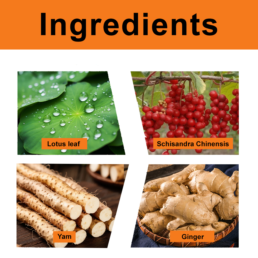 02.Total 3 Bags:Organic Smooth Detox SlimTea Schisandra Chinensis