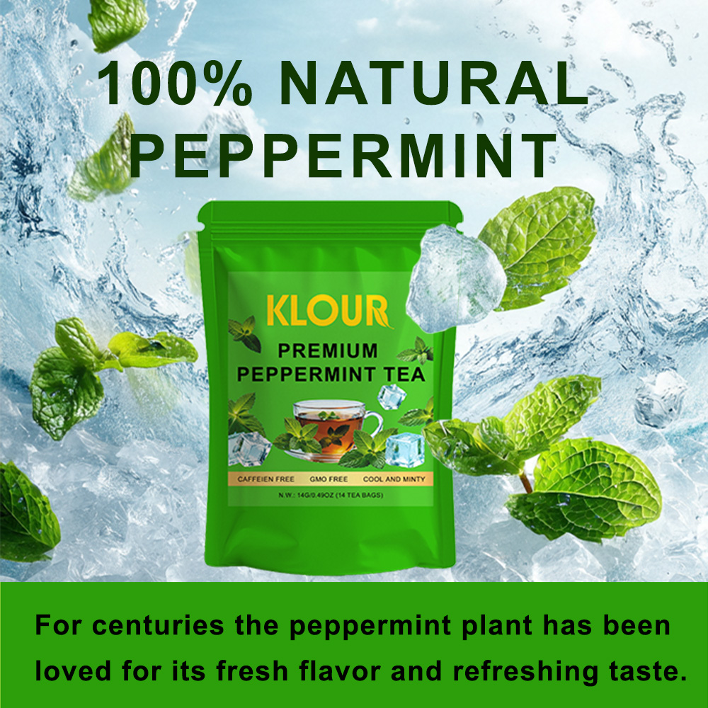 12.Total 3 Bags:Premium Pure Peppermint Tea