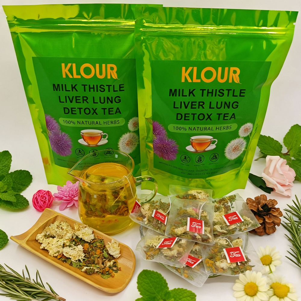 05.Total 3 Bags:MILK THISTLE LIVER LUNG DETOX TEA