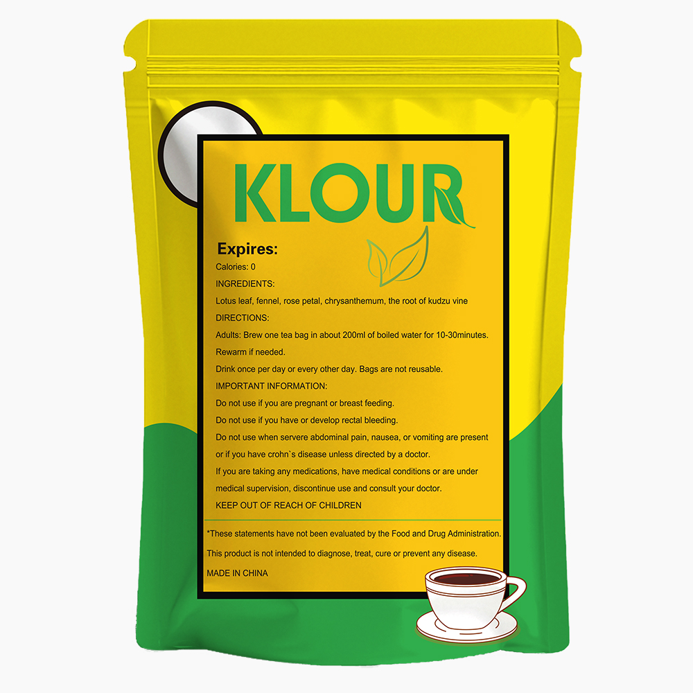 01.Total 3 Bags: Strong Natural Detox Slimming Tea Flat Tummy