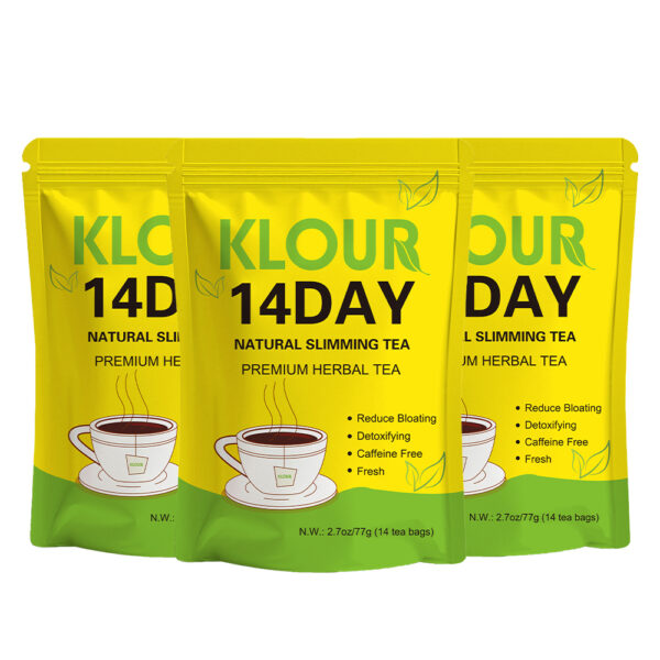 01.Total 3 Bags: Strong Natural Detox Slimming Tea Flat Tummy